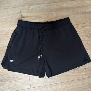 Fabletics Womans Black Athletic Drawstring Shorts Sz S